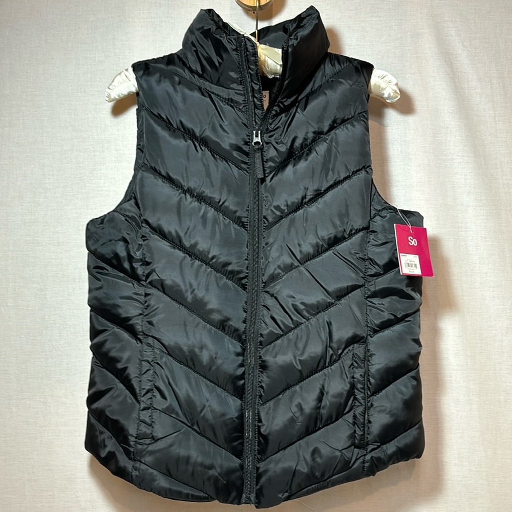Black Puffer Vest